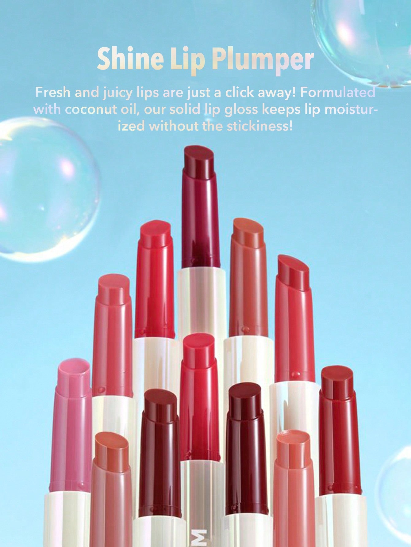 SHEGLAM Pout-Perfect Shine Lip Plumper – Glossy Lip Enhancer – Non-Sticky Formula – 2g – Korean Original
