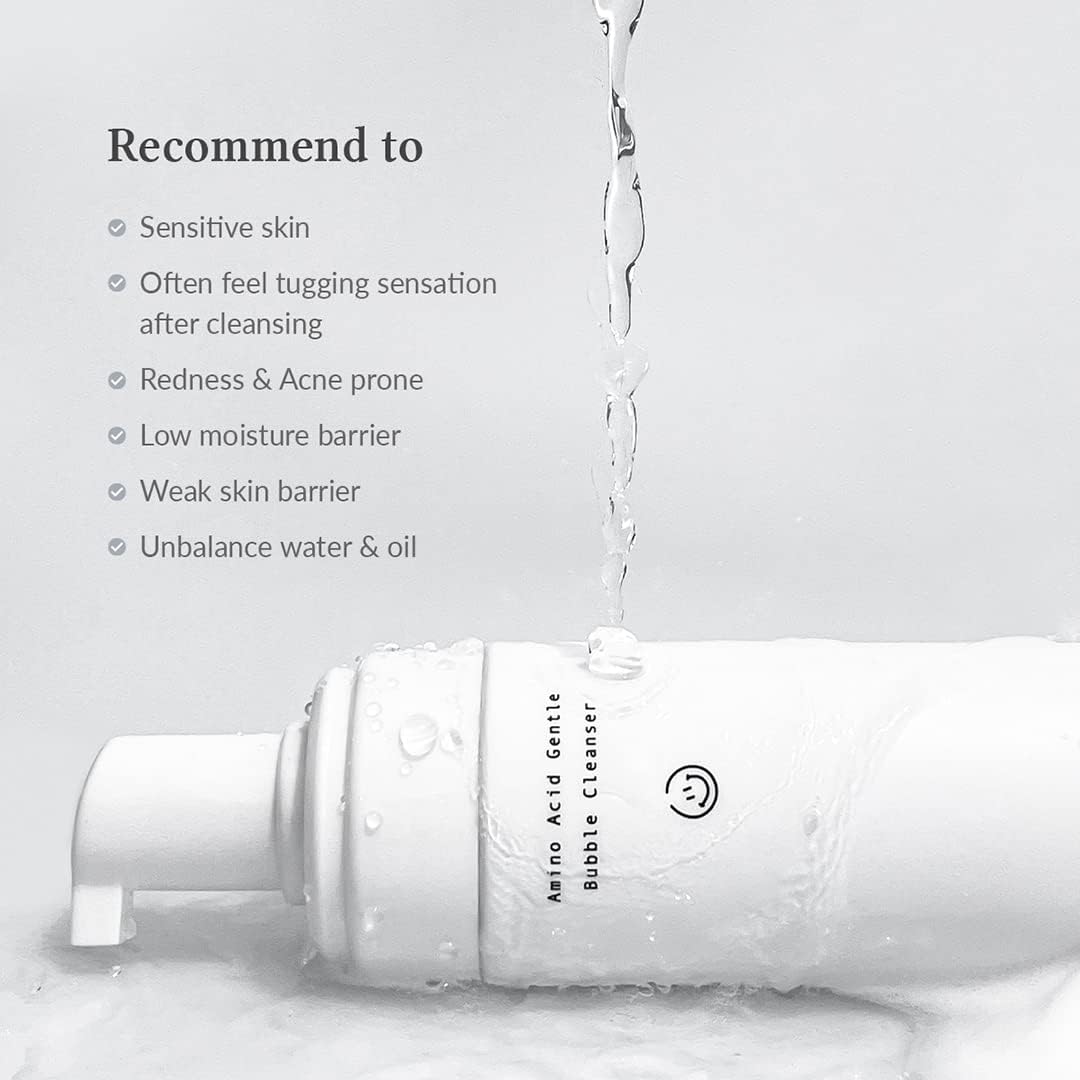 Dr. Althea Amino Acid Gentle Bubble Cleanser – 150ml foam face wash for sensitive and dry skin