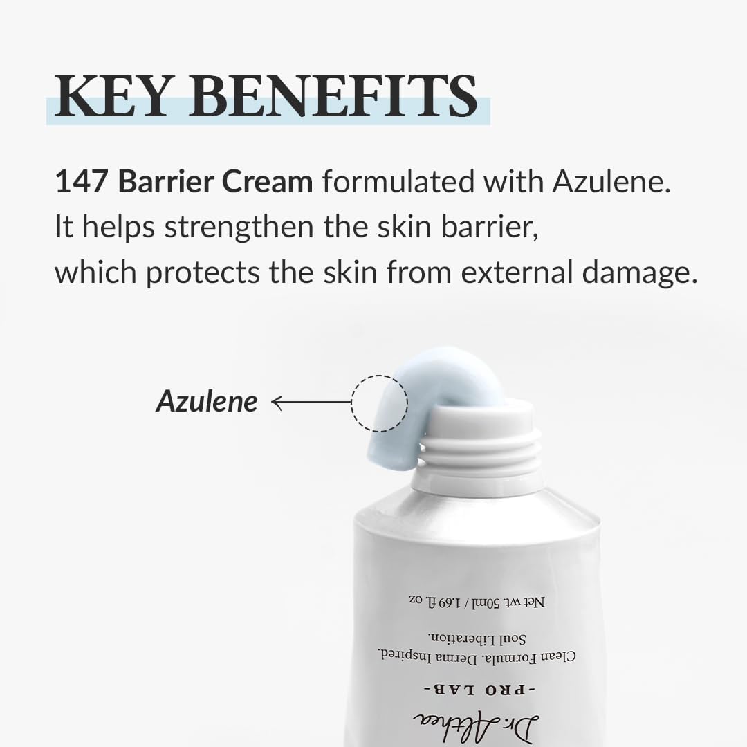 Dr. Althea 147 Barrier Cream – 50ml Korean moisturizer for dry and sensitive skin with ceramides and hyaluronic acid