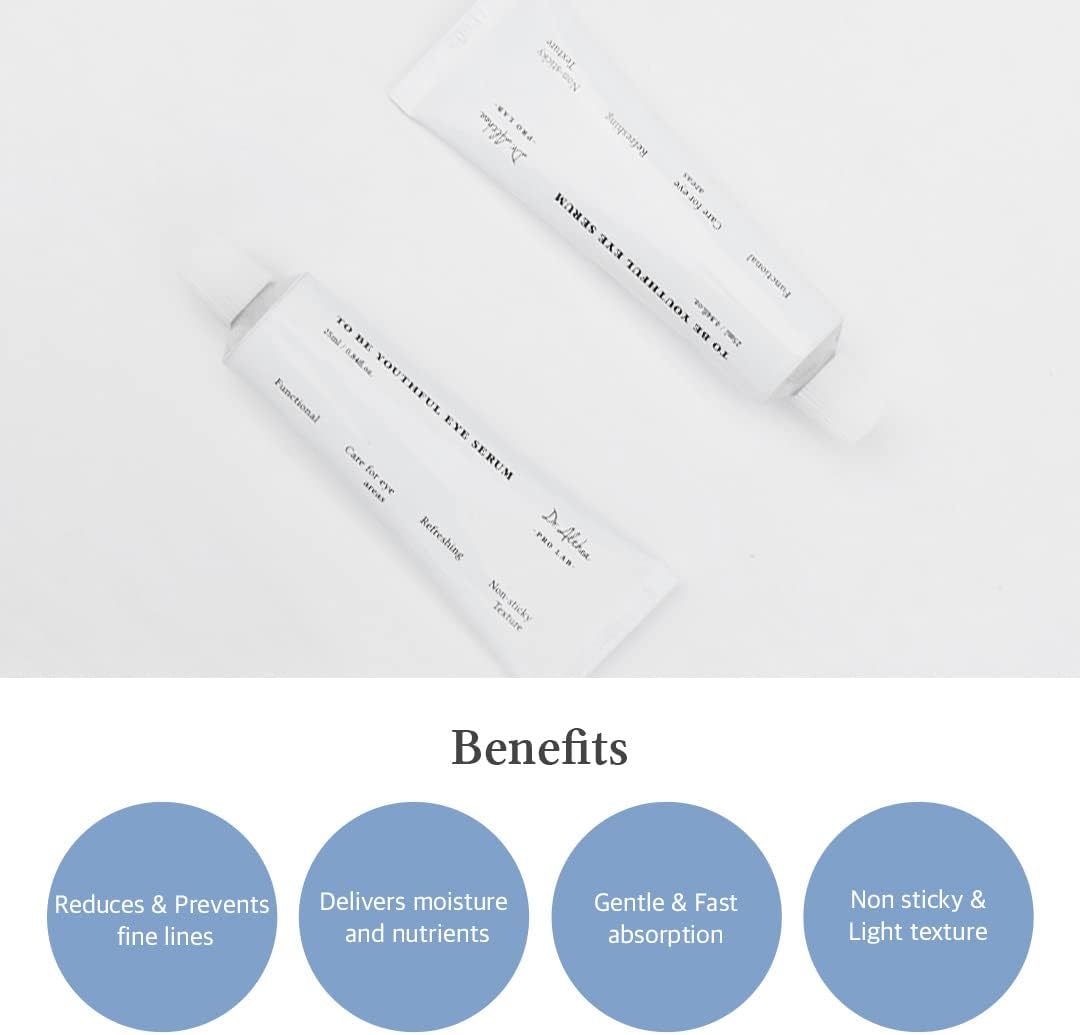 Dr. Althea To Be Youthful Eye Serum – 25ml anti-aging and hydrating eye cream for fine lines and wrinkles