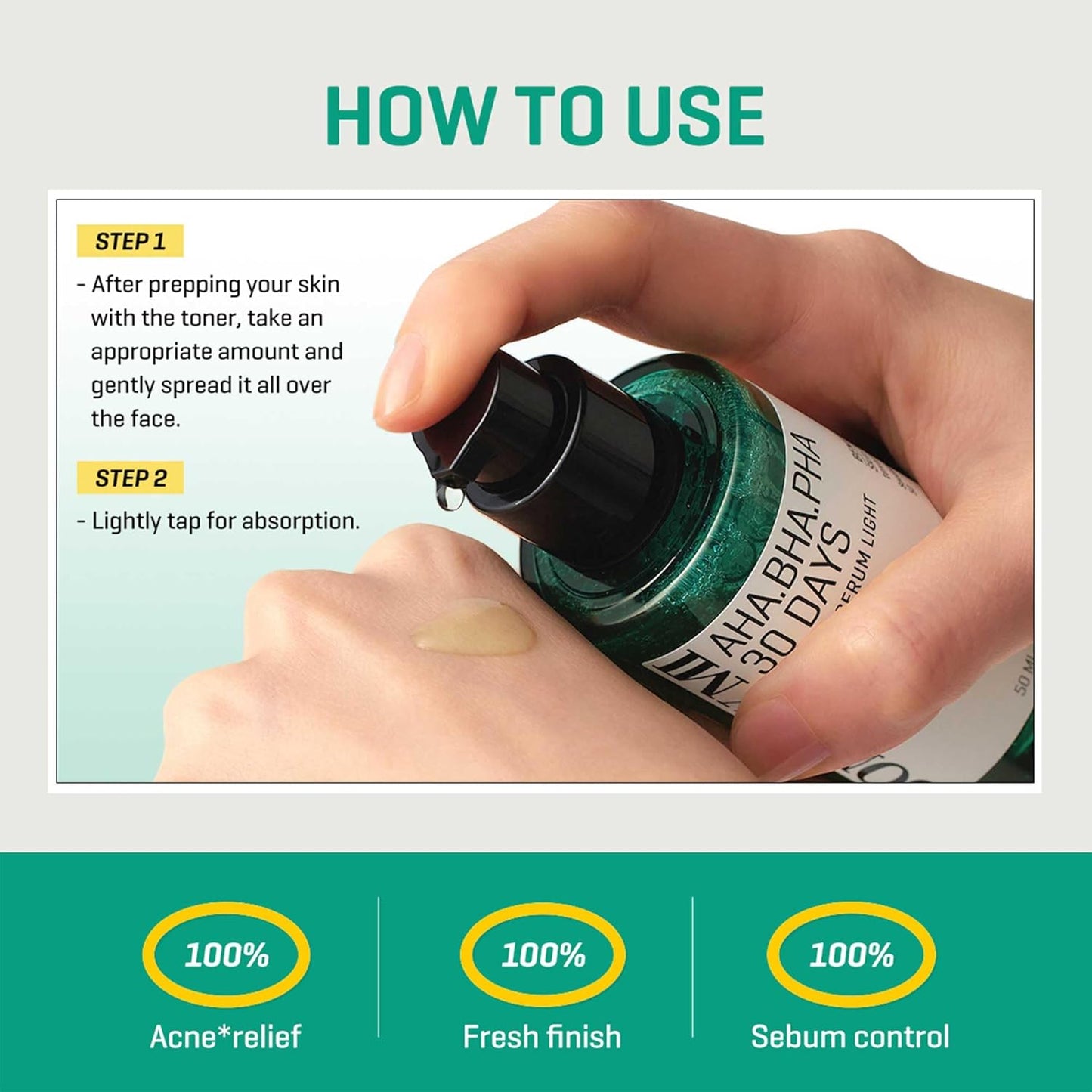 SOME BY MI AHA-BHA-PHA 30 Days Miracle Serum Light – 50ml exfoliating and acne-care serum for sensitive skin