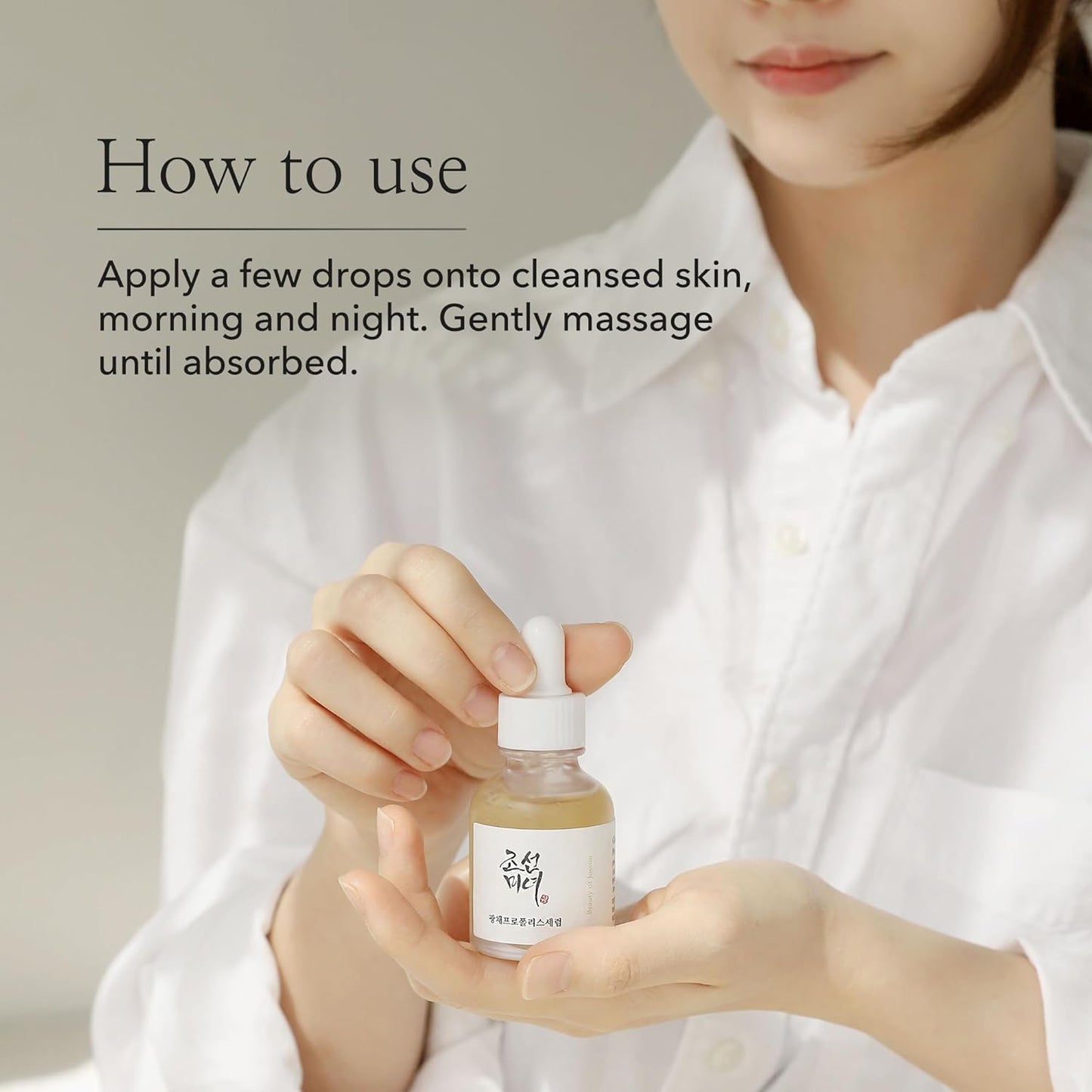 Beauty of Joseon Glow Serum with Propolis and Niacinamide – Korean serum for calming, brightening, and hydrating skin
