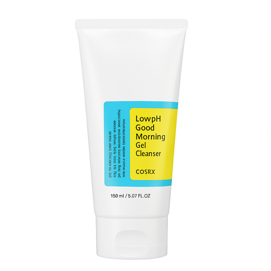 COSRX Low pH Good Morning Gel Cleanser – 150ml tube packaging