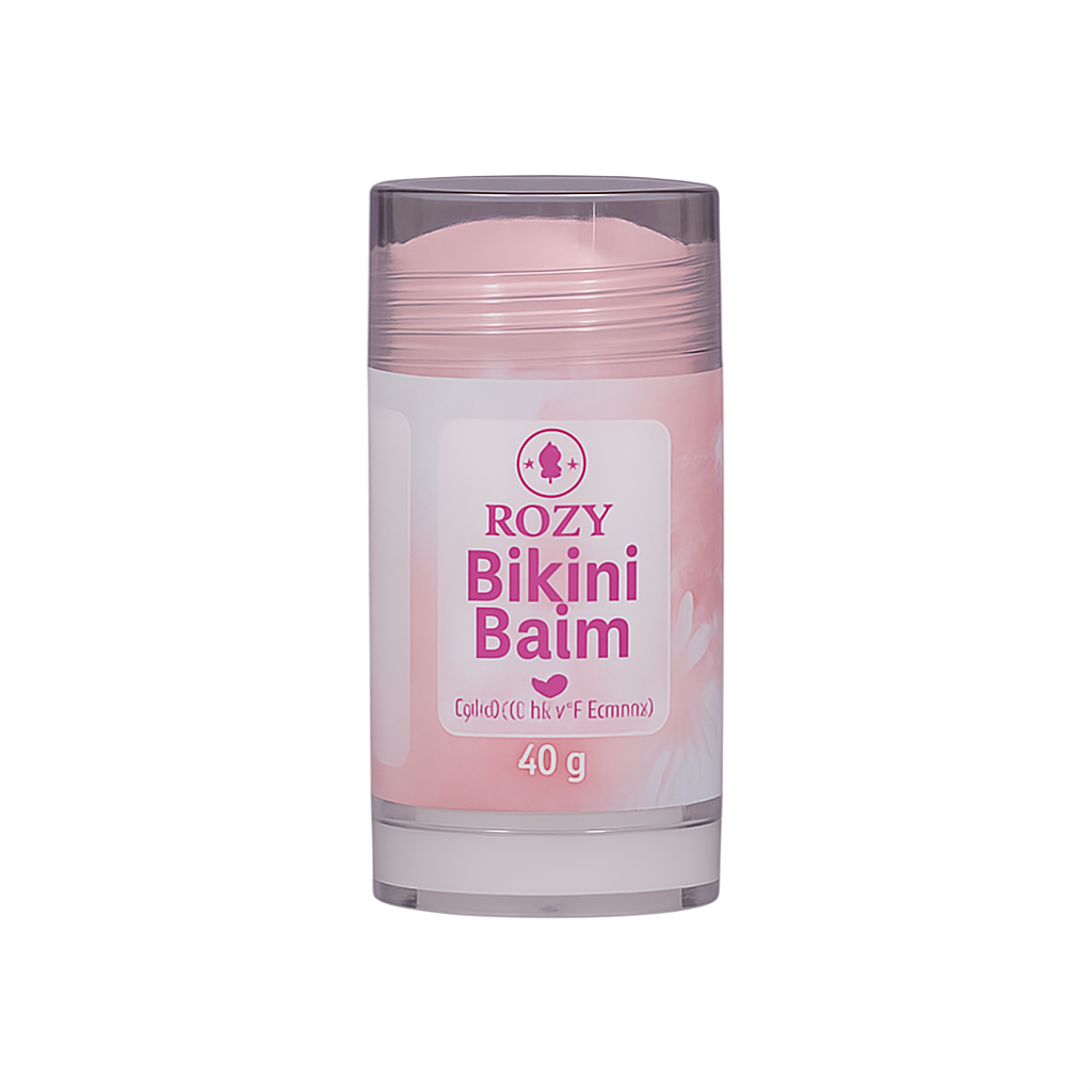 Rozy Bikini Balm – 40g Packaging
