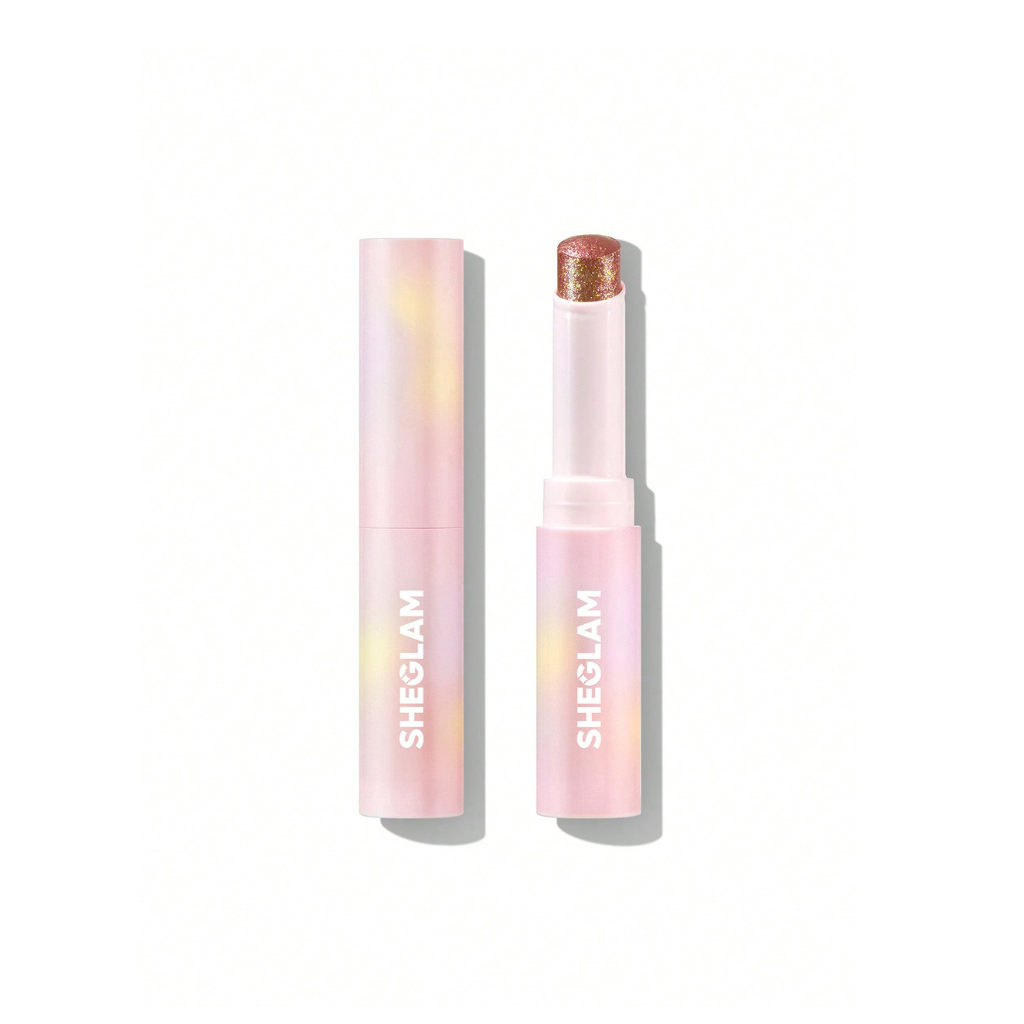 SHEGLAM Crystal Jelly Glaze Stick – Fuchsia Fun – Glossy pink lip tint – Hydrating non-sticky balm with vibrant fuchsia glow