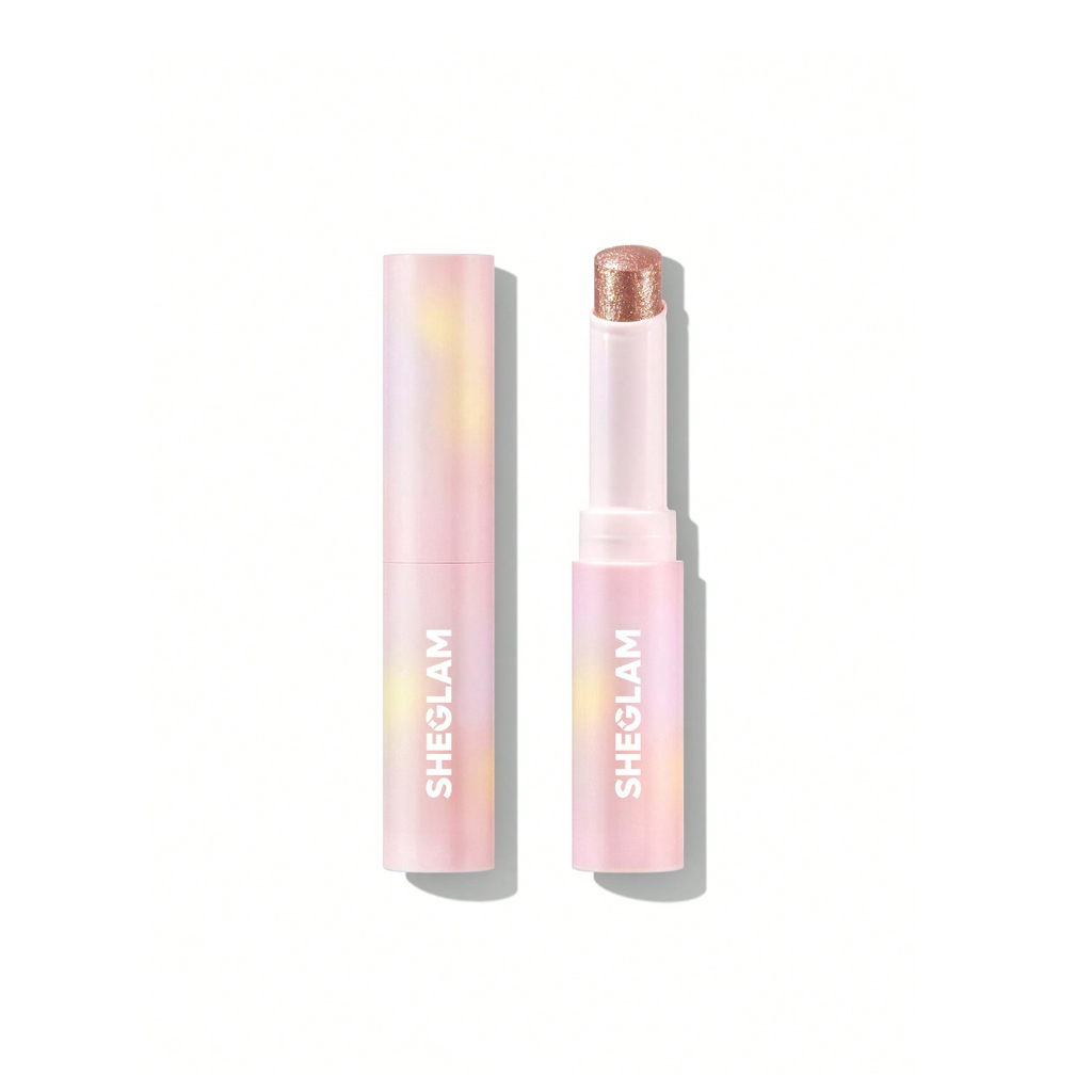SHEGLAM Crystal Jelly Glaze Stick – Aura Blitz – Purple glossy lip balm – Lightweight jelly texture for soft radiant lips