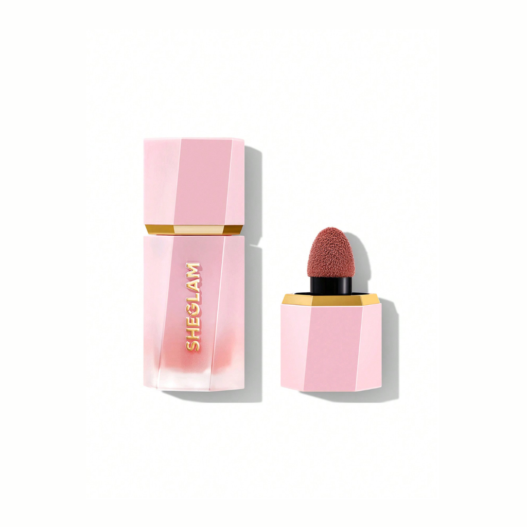 SHEGLAM Color Bloom Liquid Blush – Cutie Pie – Soft Pink Liquid Cheek Tint – 5.2ml