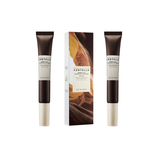 SKIN1004 Centella Probio-Cica Bakuchiol Eye Cream – 20ml brightening and anti-wrinkle Korean eye cream for sensitive skin