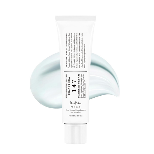 Dr. Althea 147 Barrier Cream – 50ml Korean moisturizer for dry and sensitive skin with ceramides and hyaluronic acid