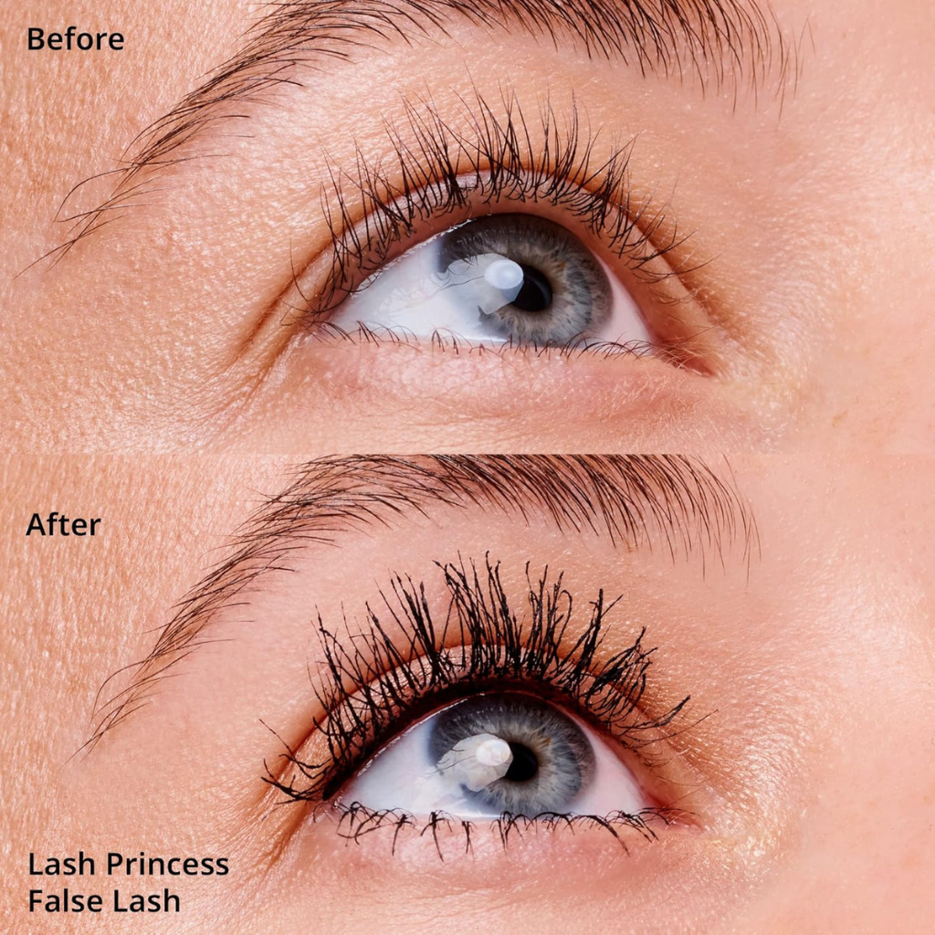 essence Lash PRINCESS False Lash Effect Mascara with conic fibre brush in black-mint packaging for length, curl, and dramatic false-lash volume