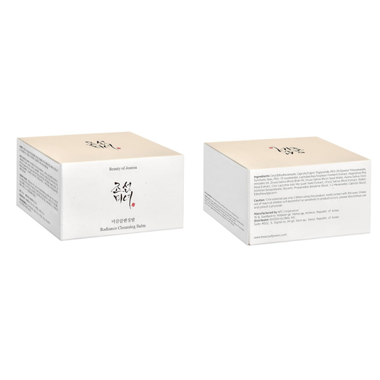 Beauty of Joseon Radiance Cleansing Balm – 100ml sherbet-textured oil cleanser that melts makeup and hydrates the skin
