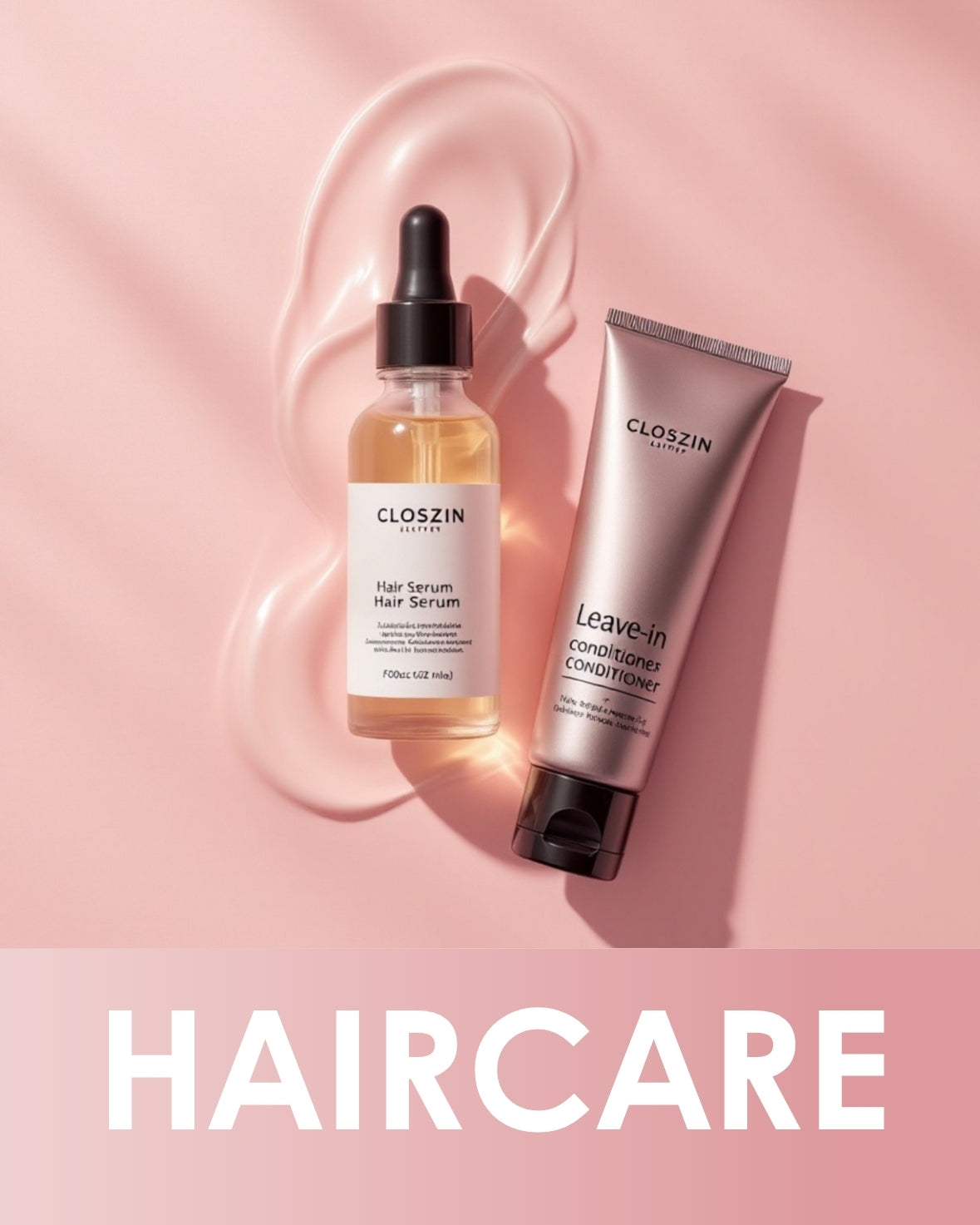 Haircare collection featuring hair oils, shampoo, masks and treatments at Nefrea Beauty