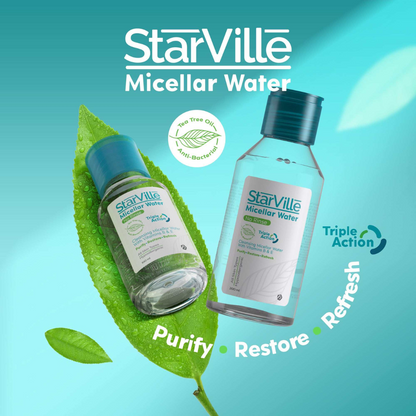 Starville Micellar Water 200ml Bottle Front View

