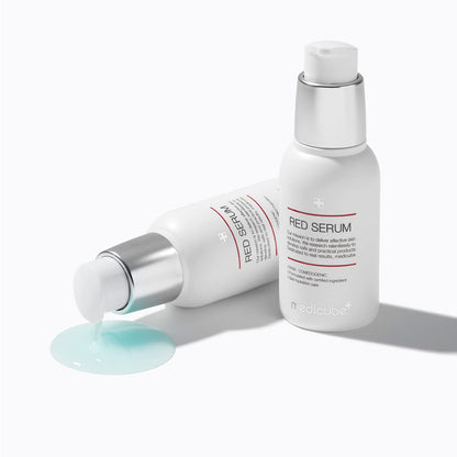 medicube Red Serum – 30ml non-comedogenic acne treatment serum for oily and sensitive skin
