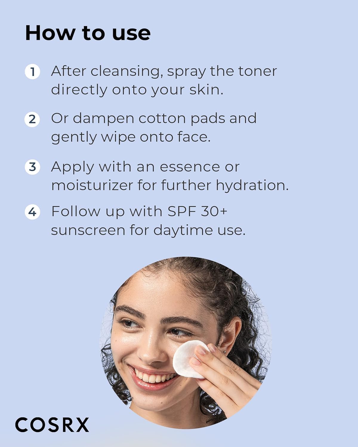 COSRX AHA/BHA Clarifying Treatment Toner – 150ml exfoliating spray toner for clear and smooth skin

