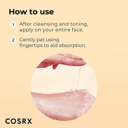 COSRX Advanced Snail 96 Mucin Power Essence – 100ml clear bottle for hydration and repair

