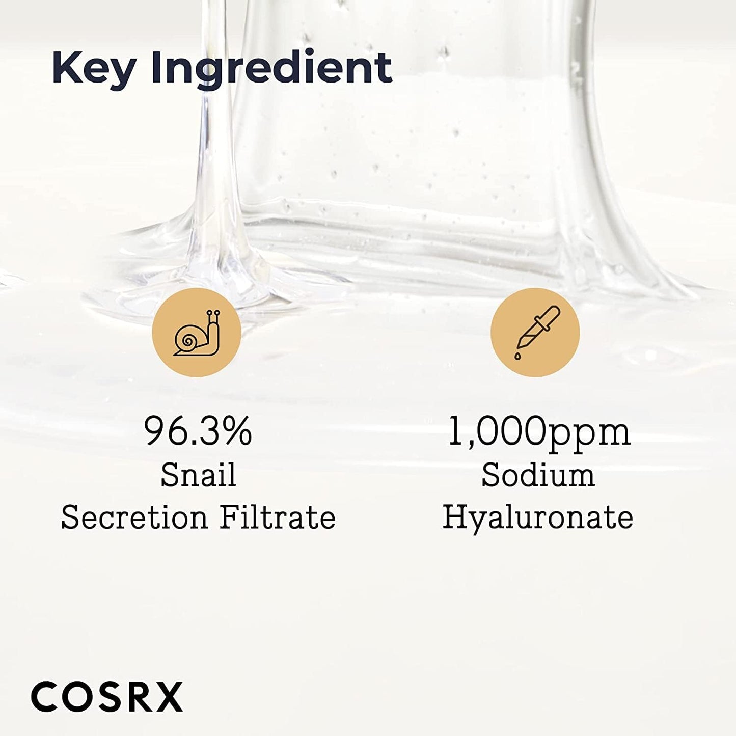 COSRX Advanced Snail 96 Mucin Power Essence – 100ml clear bottle for hydration and repair

