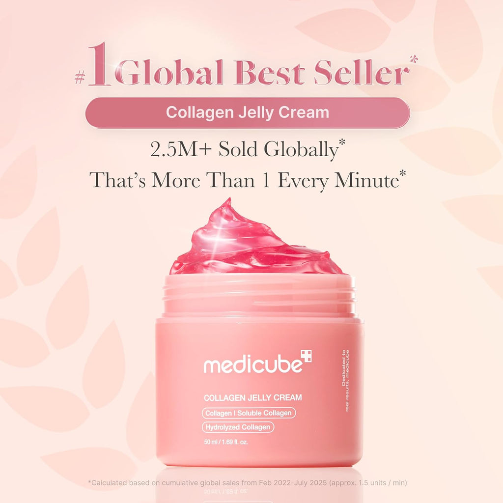Medicube Collagen Jelly Cream 50ml hydrating anti-aging Korean moisturizer jar
