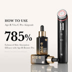 Medicube AGE-R Vita C Pro Ampoule – Korean brightening serum with 21% Vitamin C and Vitamin B5 for pigmentation and glow

