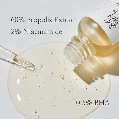 Beauty of Joseon Glow Serum with Propolis and Niacinamide – Korean serum for calming, brightening, and hydrating skin

