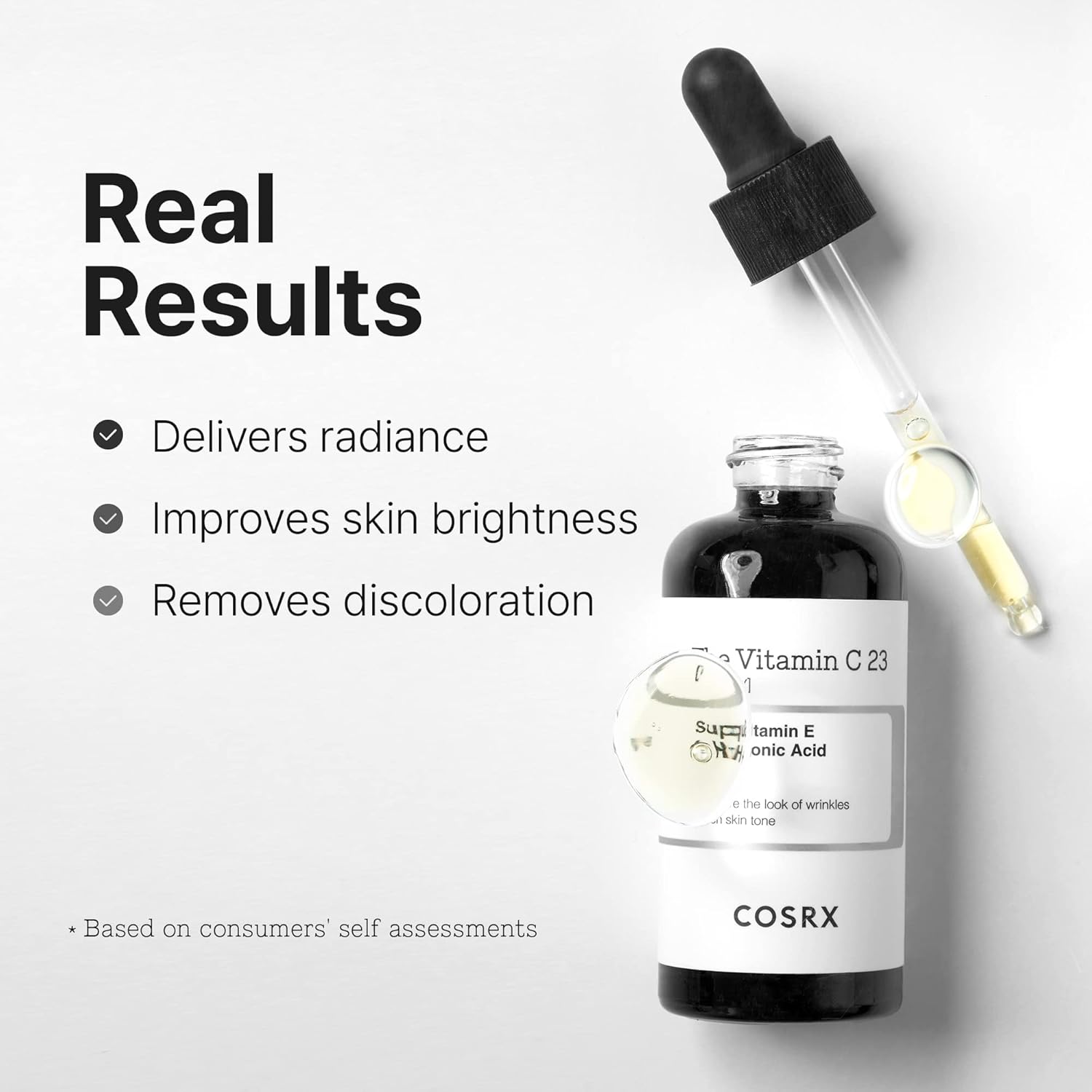 COSRX The Vitamin C 23 Serum – 20g with 23% Pure Vitamin C, Vitamin E & Hyaluronic Acid

