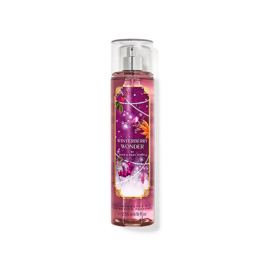 Bath & Body Works Winter Berry Wonder Fine Fragrance Mist – 236ml Packaging

