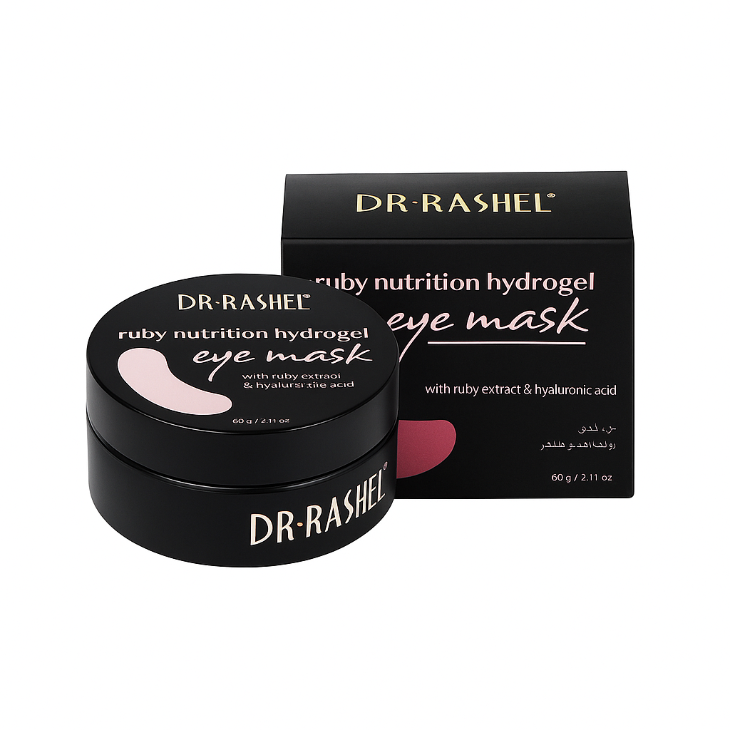 Dr.Rashel Ruby Nutrition Hydrogel Eye Mask – 60 Pcs Packaging