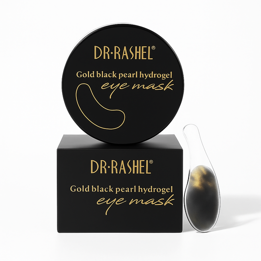Dr.Rashel Skin Care Gold Black Pearl Hydrogel Eye Mask – 60pcs Packaging