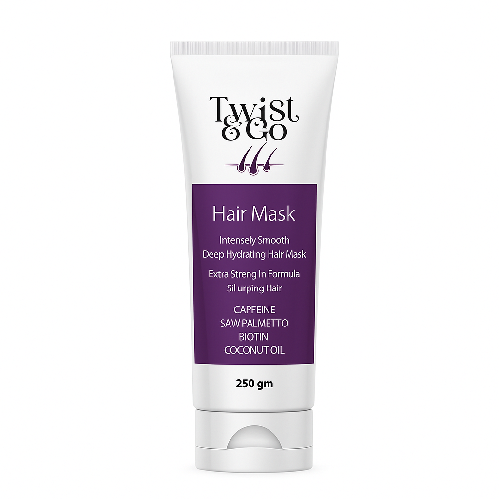 Twist & Go Hair Mask – 250g Packaging