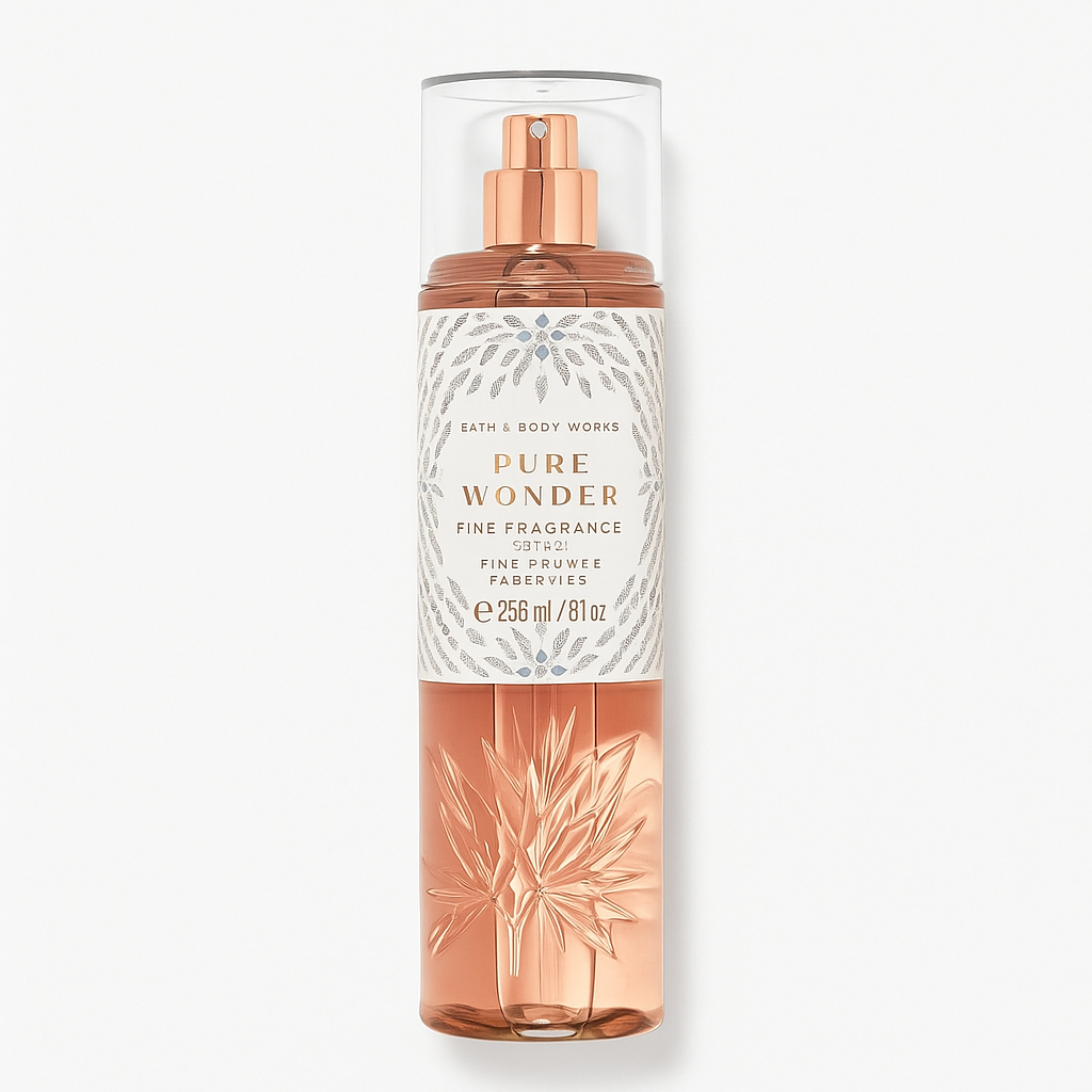 Bath & Body Works Pure Wonder Fine Fragrance Mist – 236ml spray bottle packaging