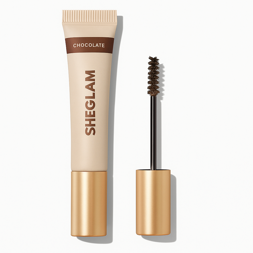 SHEGLAM Hold 'Em Up Tinted Brow Gel – Chocolate tube packaging