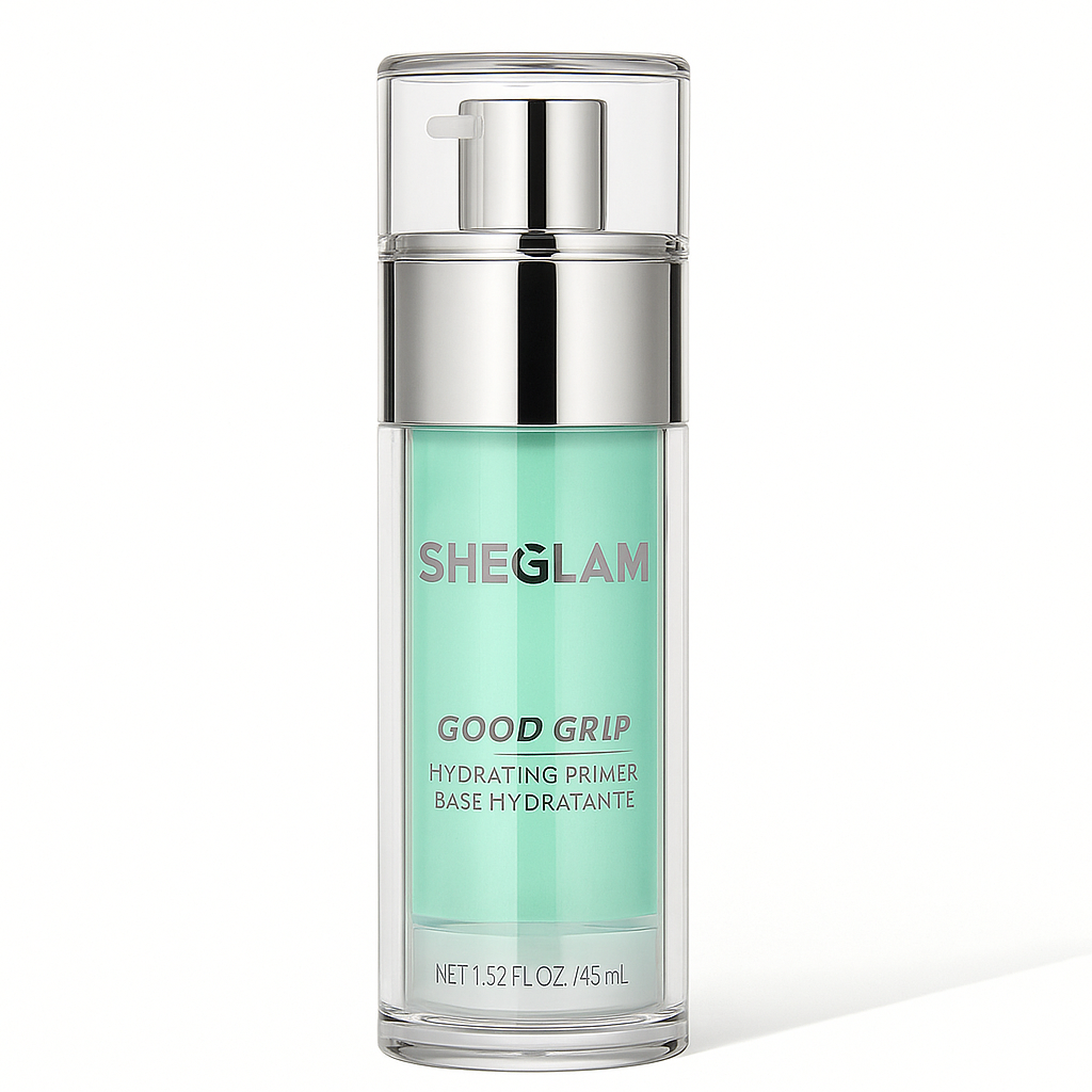 SHEGLAM Good Grip Hydrating Primer bottle packaging