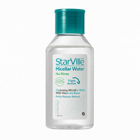 Starville Micellar Water 200ml Bottle Front View

