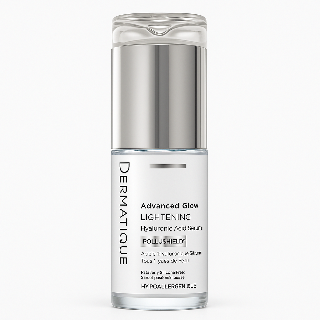 Dermatique Lightening Hyaluronic Acid Serum – Brightening & Hydrating Serum 30ml Packaging