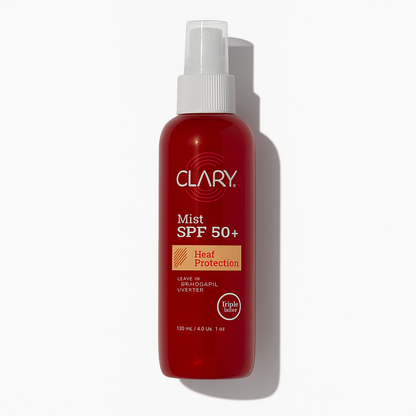 "Clary Hair Mist SPF 50+ – UV protection hair mist for color-safe and sun-exposed hair"