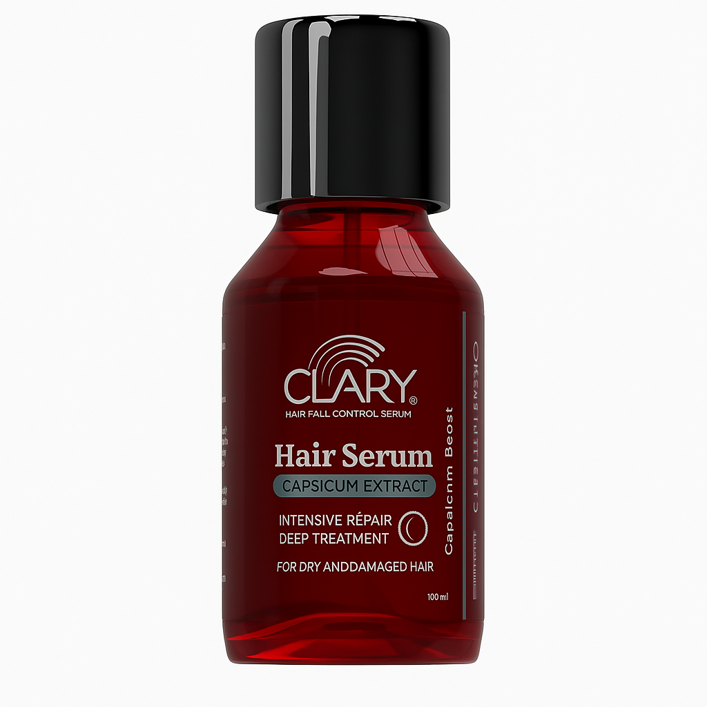 "Clary Hair Serum 100ml – Hair smoothing, shine-enhancing serum"