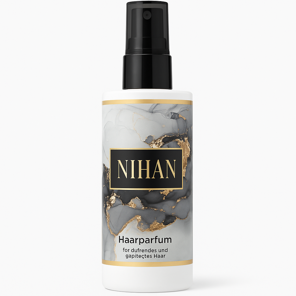 Nihan Black Hair Perfume – 100ml Packaging