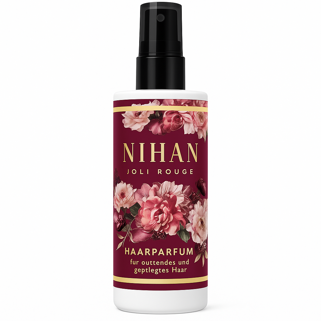 NIHAN Joli Rouge Hair Parfum – 100ml | Feminine Turkish hair fragrance for fresh, elegant, and non-greasy scent all day