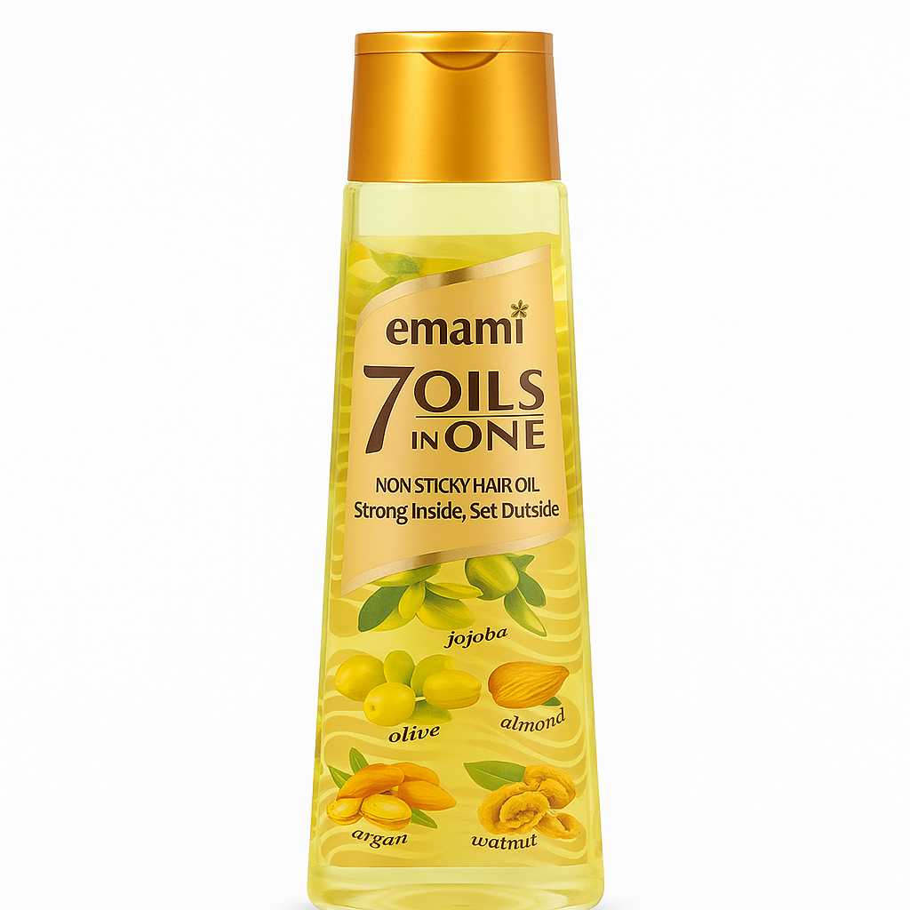 Emami 7 Oils In One Damage Control Hair Oil – 300ml Packaging