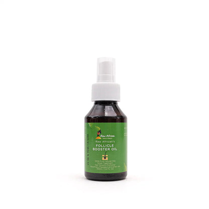 Raw African Hair Follicle Booster Oil Bottle 50ml – Hair Growth & Strengthening
