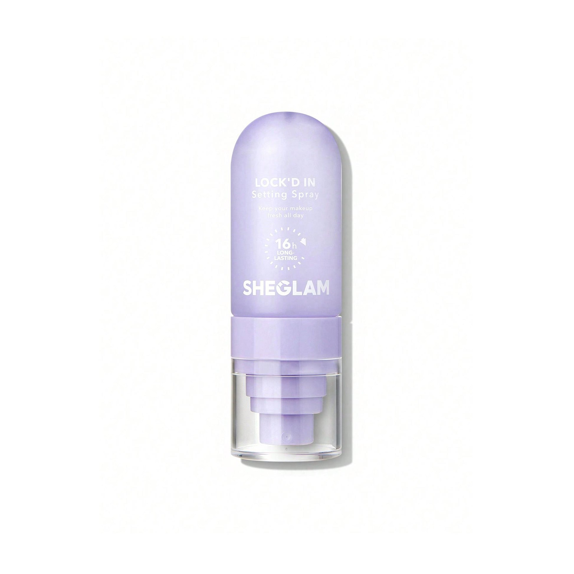 SHEGLAM Lock'd In Setting Spray bottle packaging