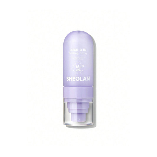 SHEGLAM Lock'd In Setting Spray bottle packaging