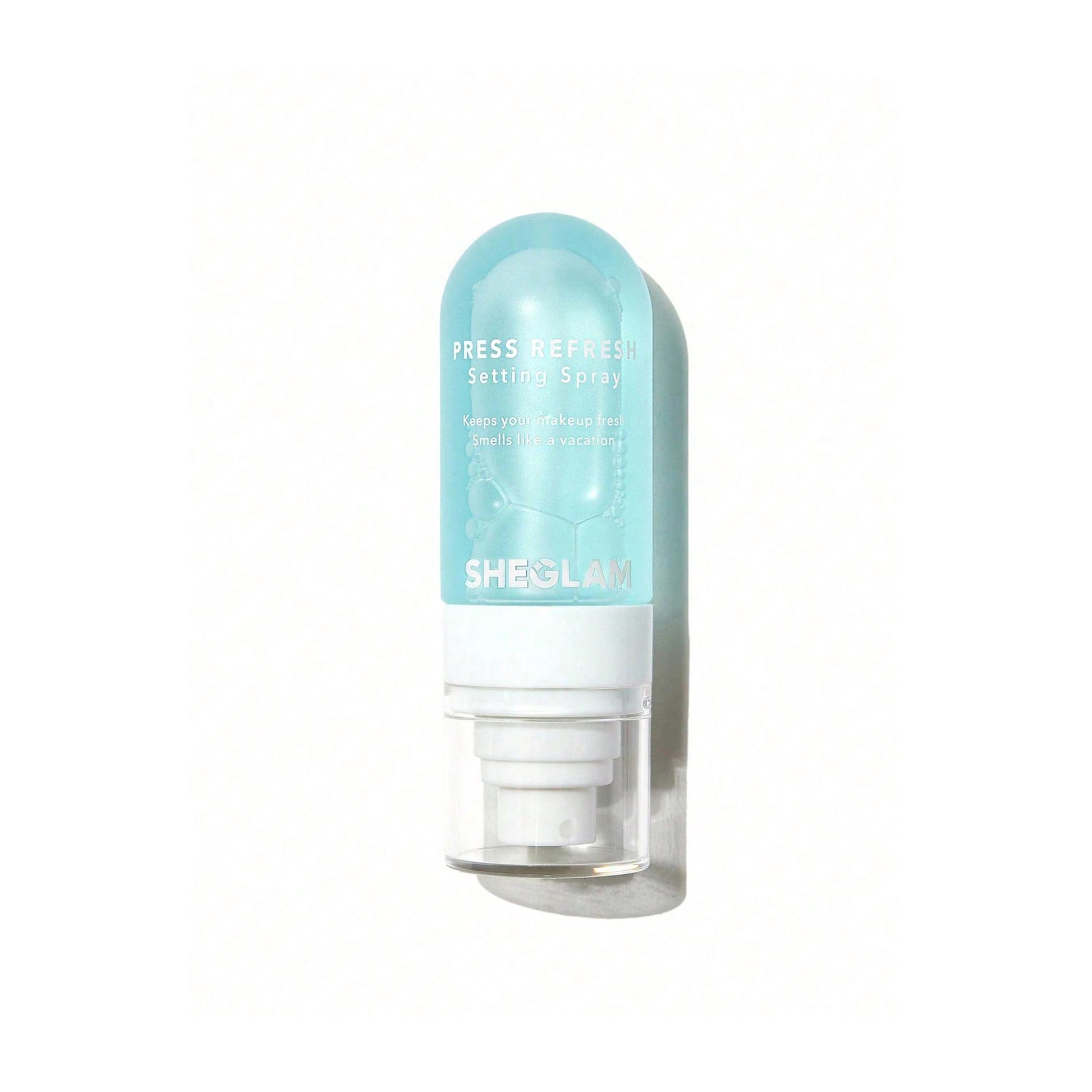 SHEGLAM Press Refresh Setting Spray bottle packaging
