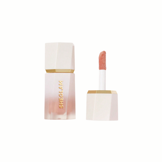 SHEGLAM Glow Bloom Liquid Highlighter – Bellini Brunch – Peach Champagne Dewy Glow – 5.2ml
