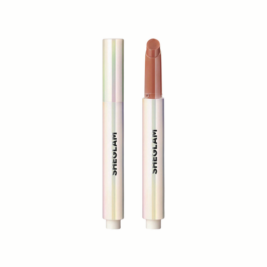 SHEGLAM Pout-Perfect Shine Lip Plumper – In Bloom – Pink Glossy Lip Enhancer – Non-Sticky Formula – 2g – Korean Original
