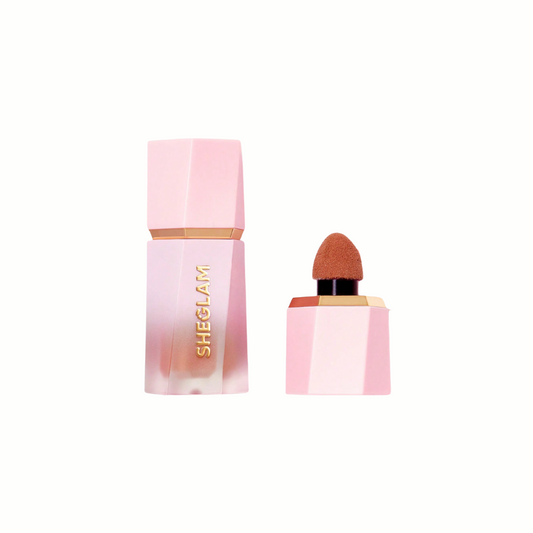 SHEGLAM Color Bloom Liquid Blush – Birthday Suit – Nude Pink Matte Finish – 5.2ml
