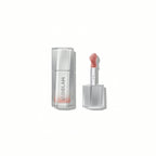 SHEGLAM Glass Lock Air Gloss – Born Ready shade in sleek tube, hydrating mirror-shine lip glaze with natural nude-pink glossy finish
