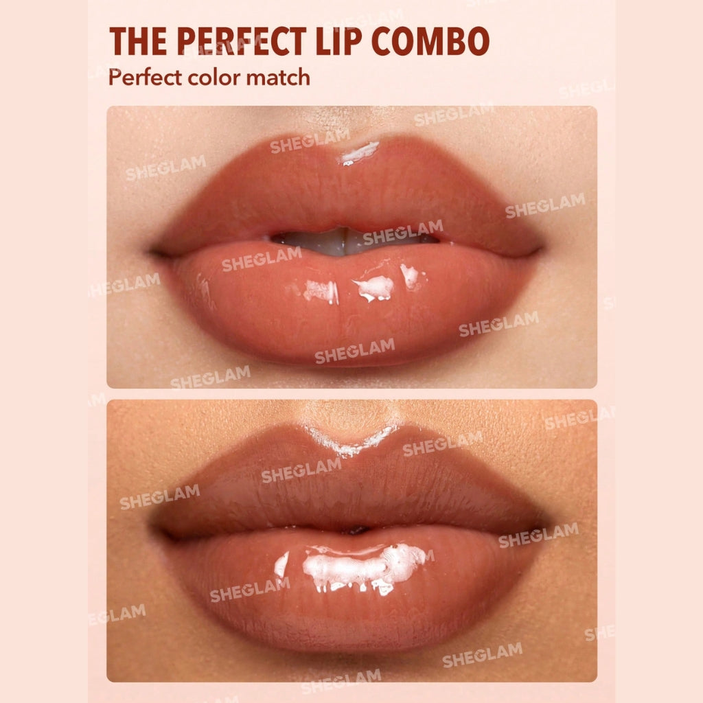 SHEGLAM Lip Rules Liner & Gloss Pen Golden Rule dual-ended lip liner and gloss pen
