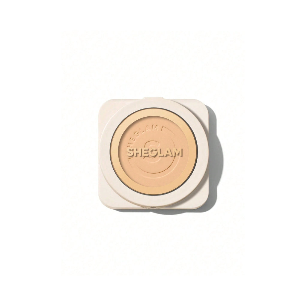 SHEGLAM Skin-Focus High Coverage Powder Foundation Fair talc-free oil-control face powder
