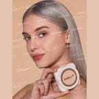 SHEGLAM Skin-Focus High Coverage Powder Foundation Chantilly talc-free oil-control face powder

